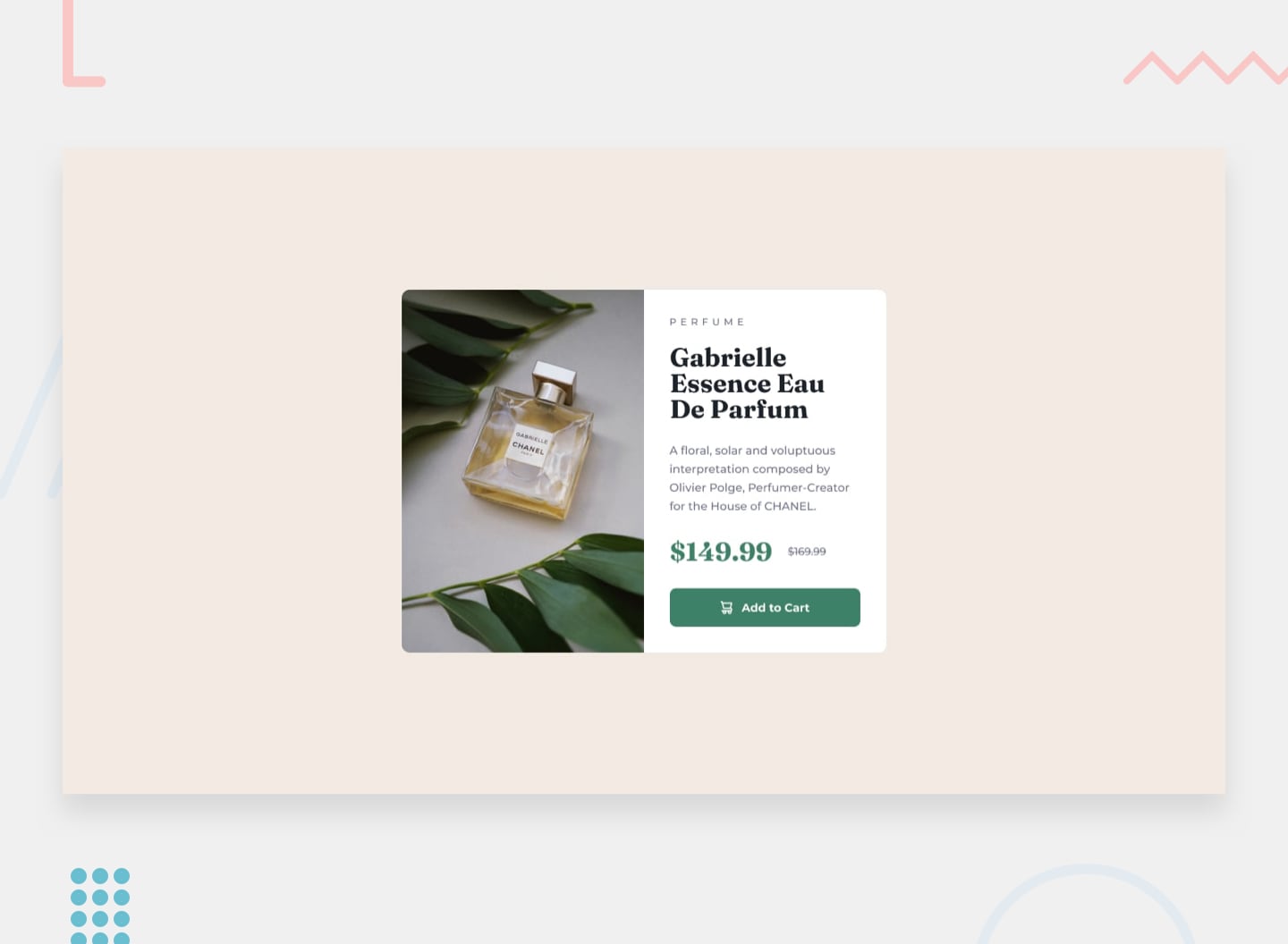 product preview card component image